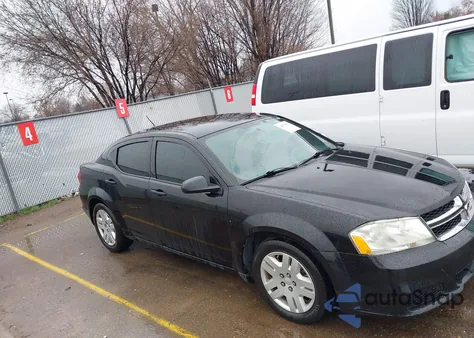 2013 Dodge Avenger Se z USA, uszkodzony, nr VIN 1C3CDZAB3DN754383